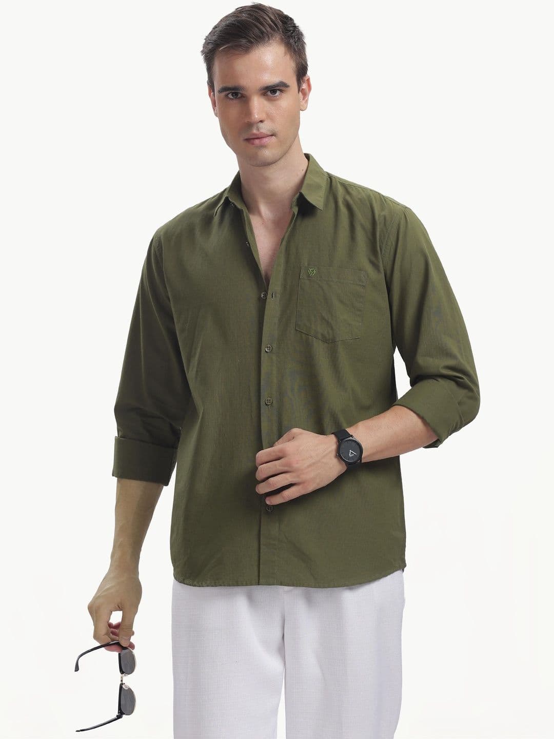 BS BLUE SQUAD Men Slim Fit Casual Shirt - view 1