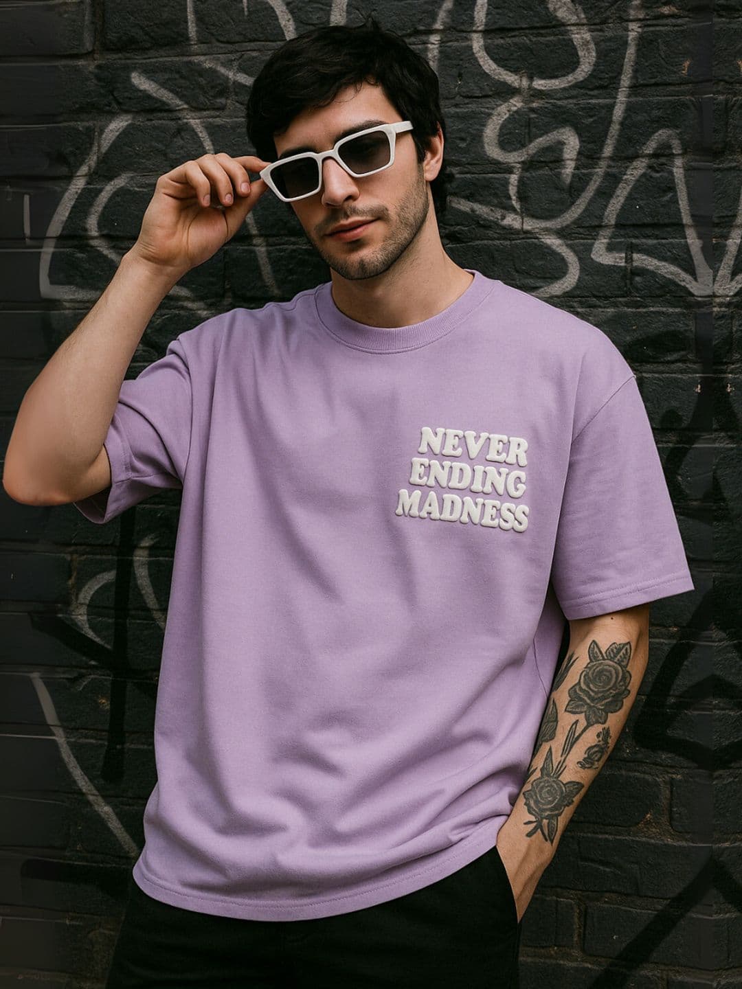 TOXA Men Typography Printed T-shirt - view 1