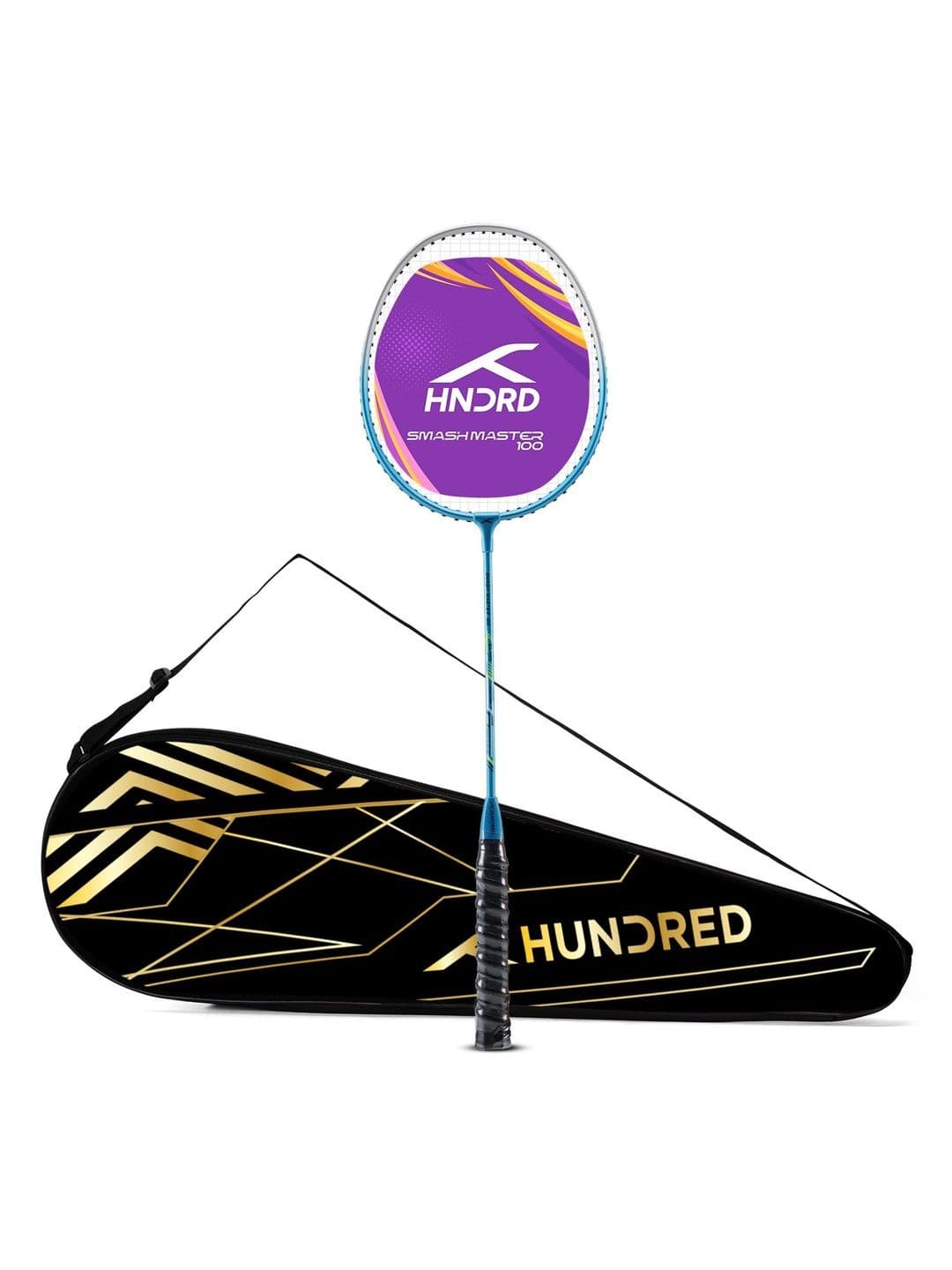Hundred Smash Master 100 Strung Badminton Racket with Full Racket - view 1