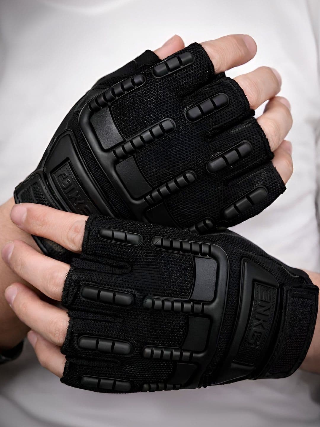 LEVOT Unisex Fingerless Gloves - view 1