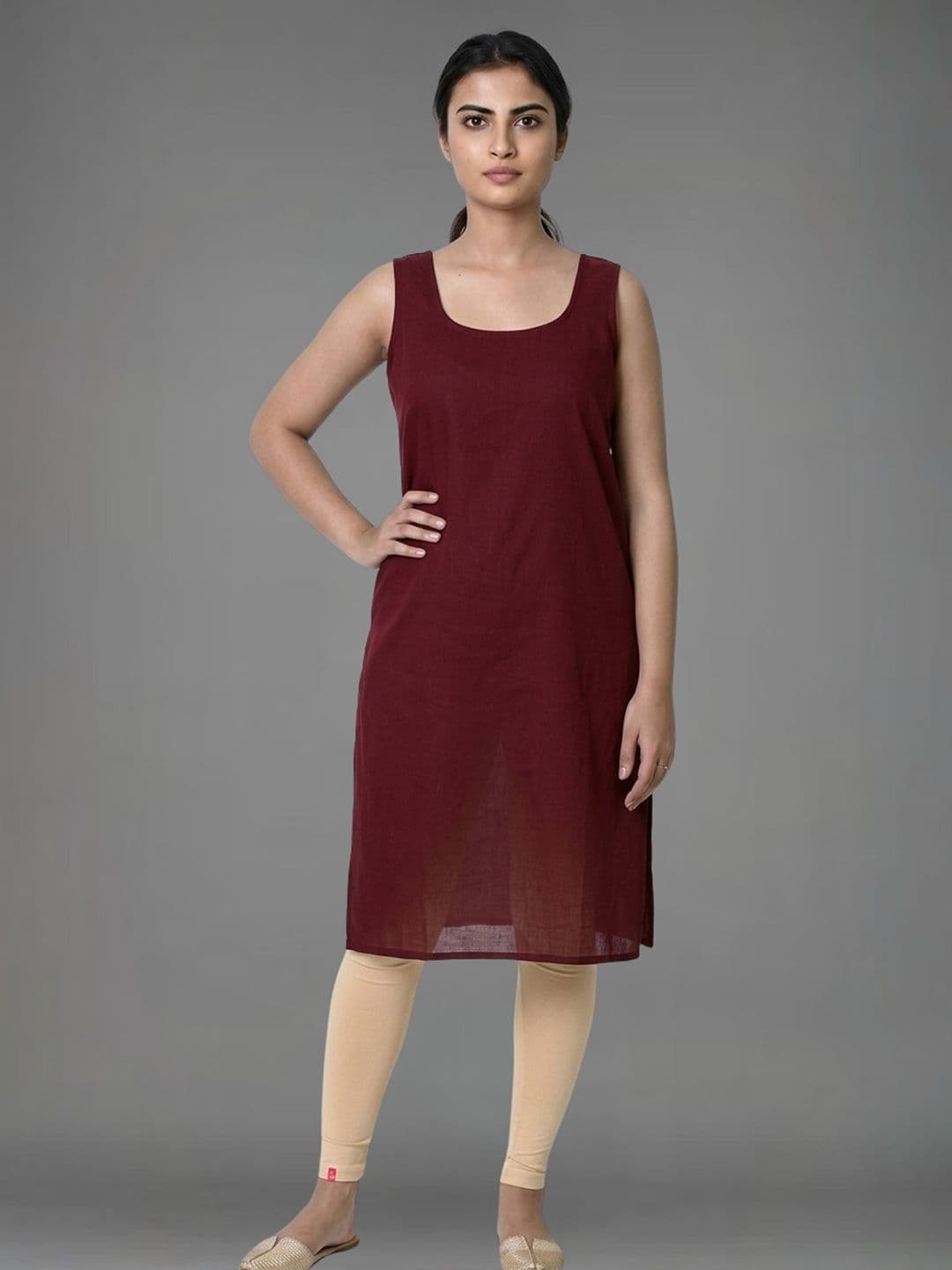 myplusfashion Round Neck Long Camisoles - view 1