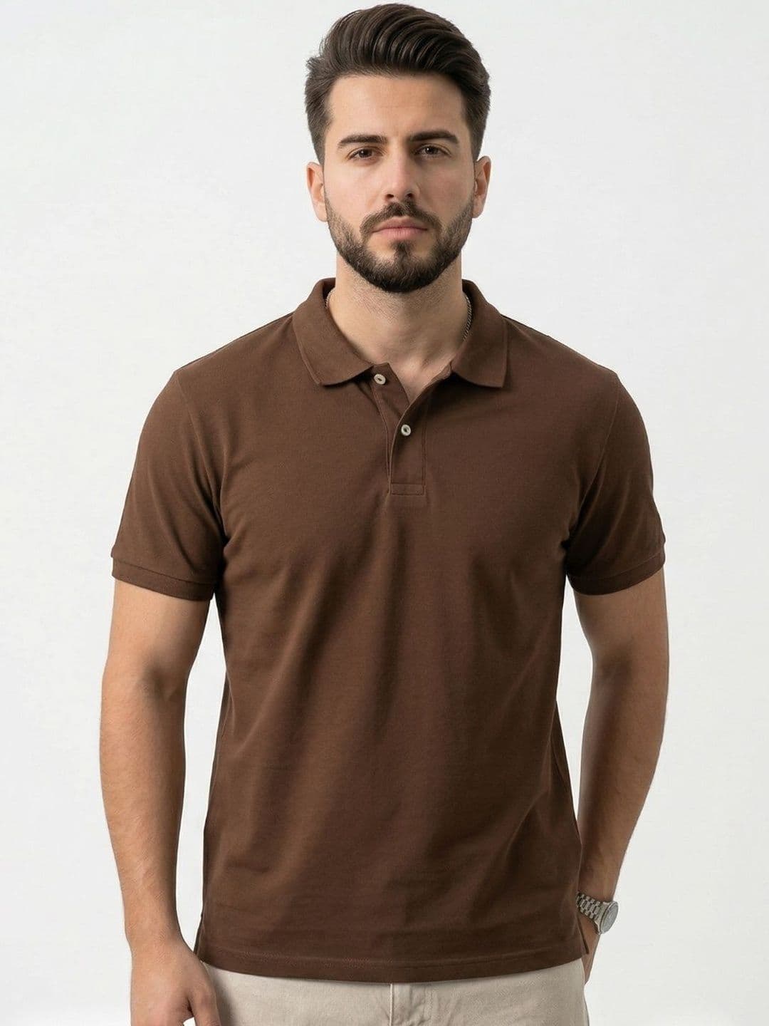 glitchez Men Polo Collar T-shirt - view 1