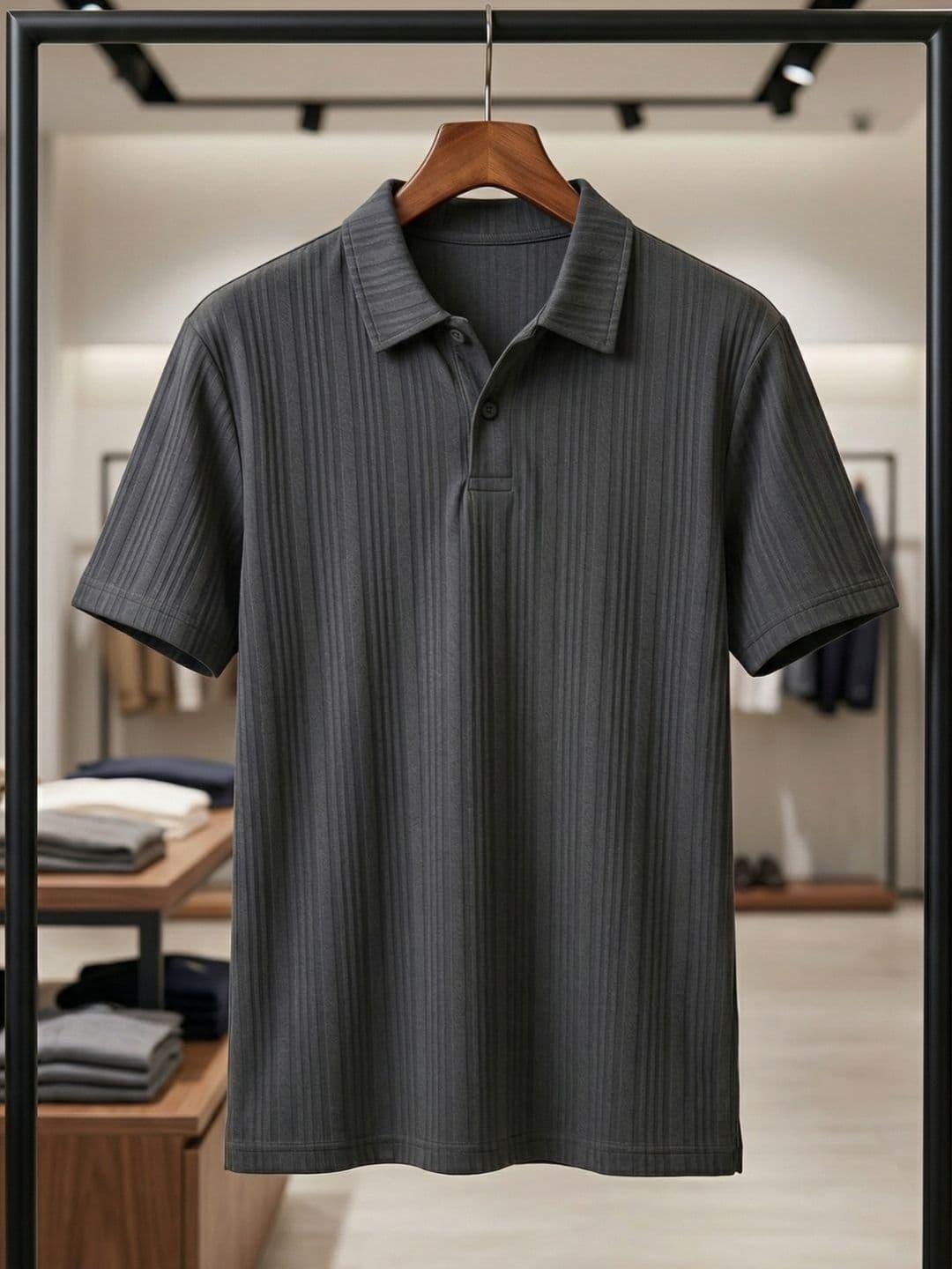 YONGE Men Polo Collar T-shirt - view 1