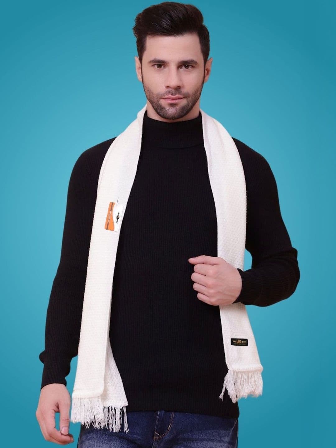 Pick Ur Needs Men Merino Wool Mufflers - view 1