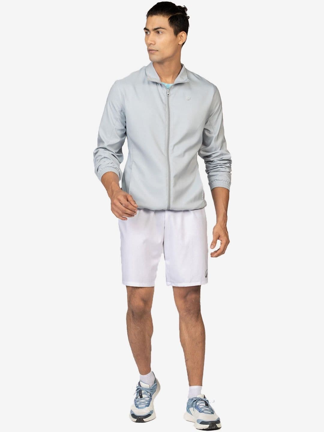 Decathlon Domyos - Men Grey Breathable Gym Jacket - view 1