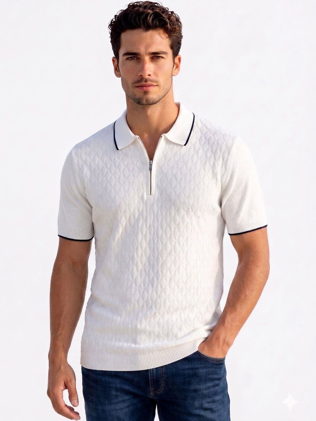 Status Quo Men Polo Collar T-shirt - view 1