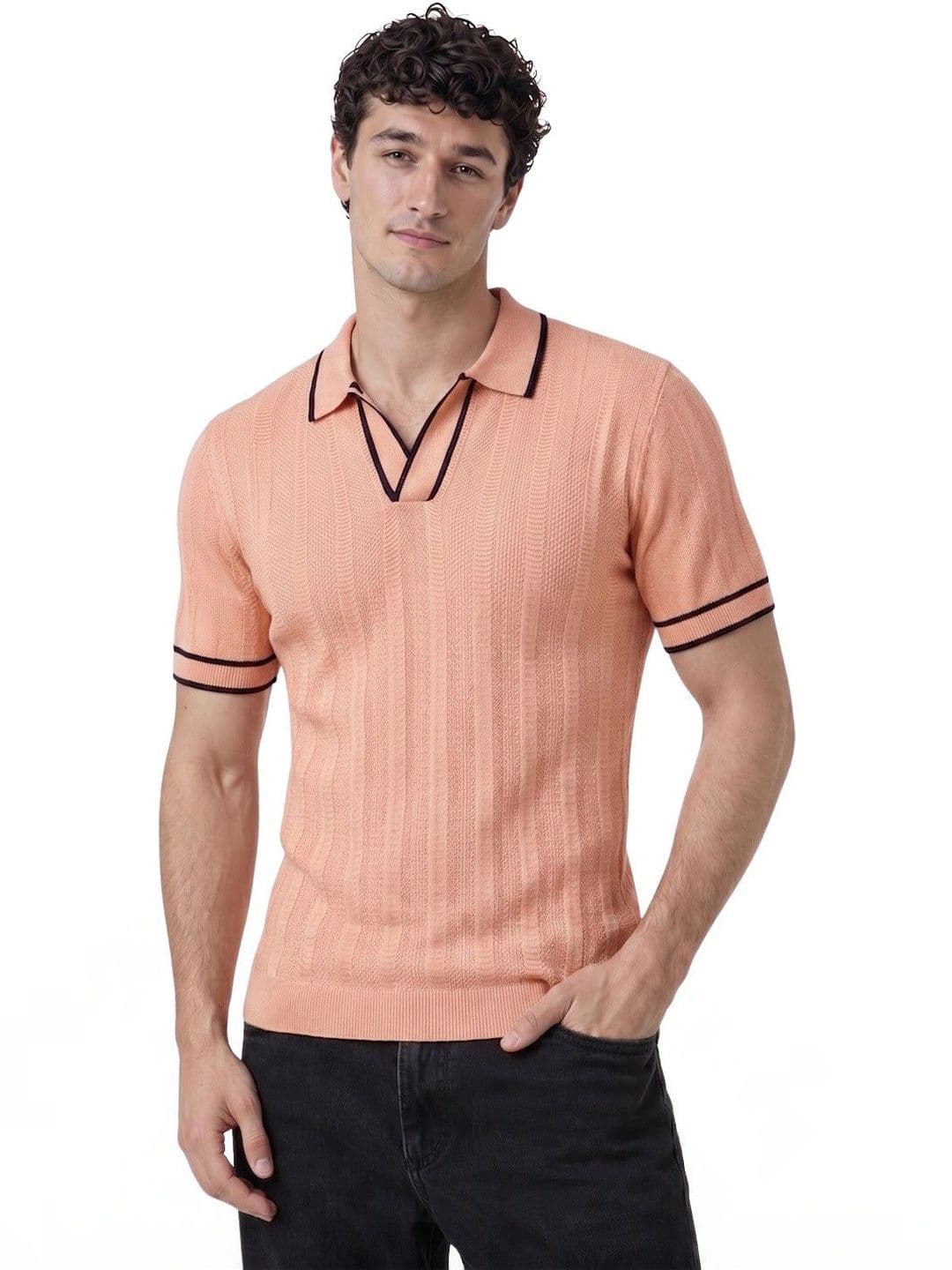 Status Quo Men Polo Collar T-shirt - view 1