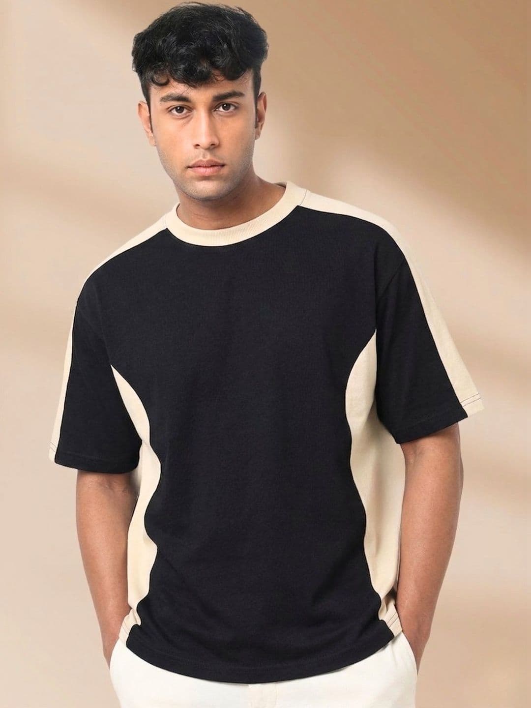 Cool Plus Men Colourblocked T-shirt - view 1