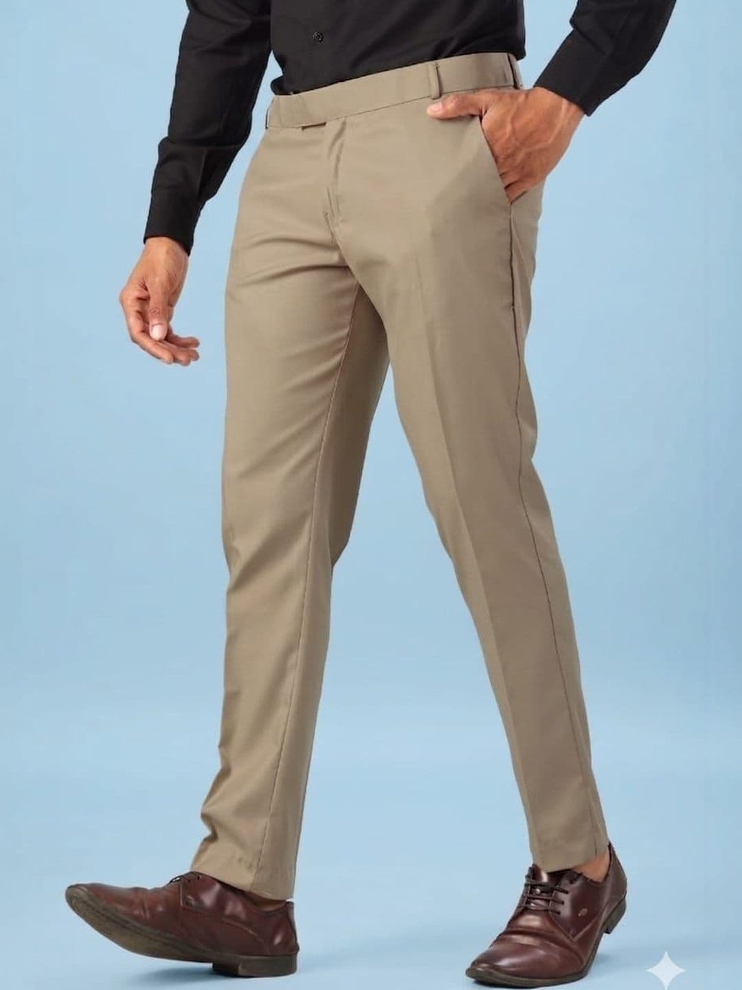 Moda Rapido Men Comfort Mid-Rise Trousers - view 1