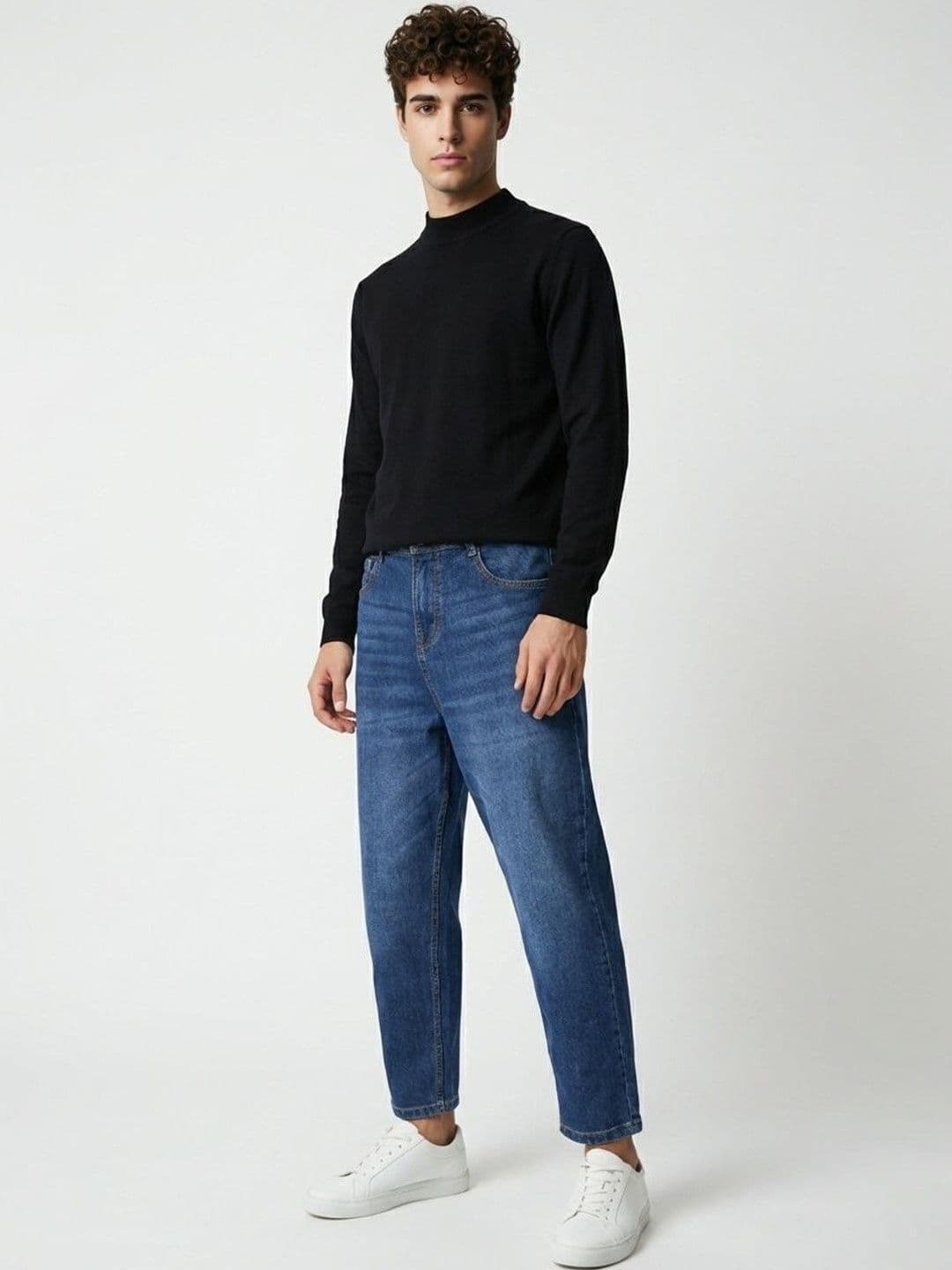 Moda Rapido Men Straight Fit Mid-Rise Light Fade Stretchable Jeans - view 1