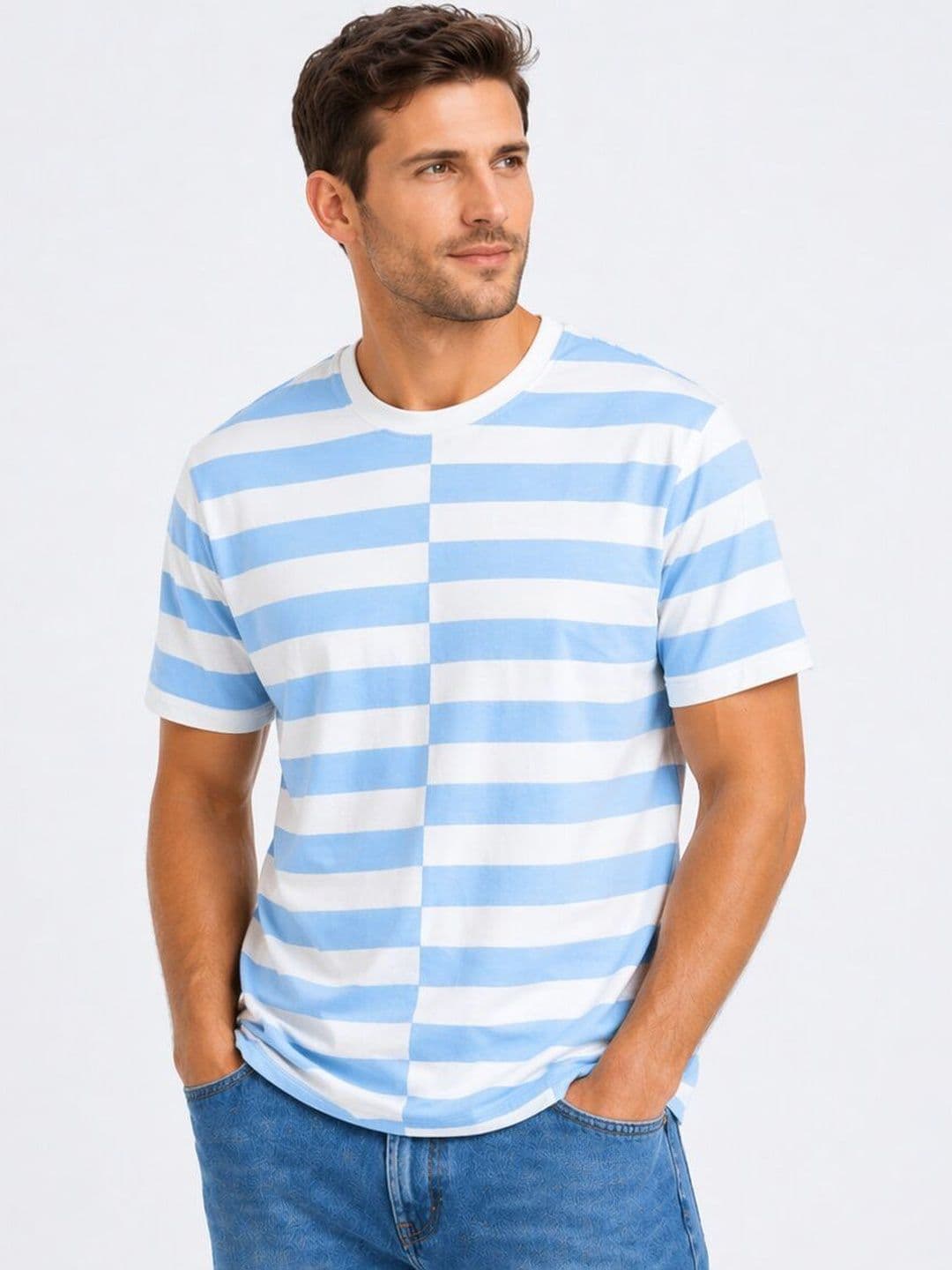 Mentor Men Striped T-shirt - view 1