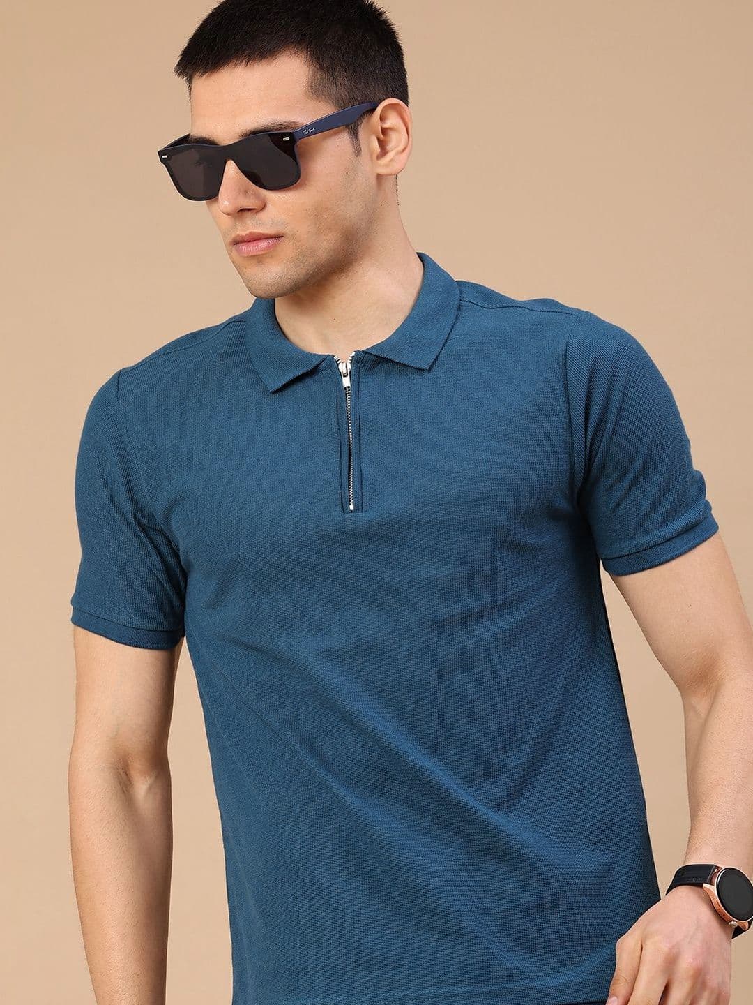 V-Mart Men Polo Collar T-shirt - view 1