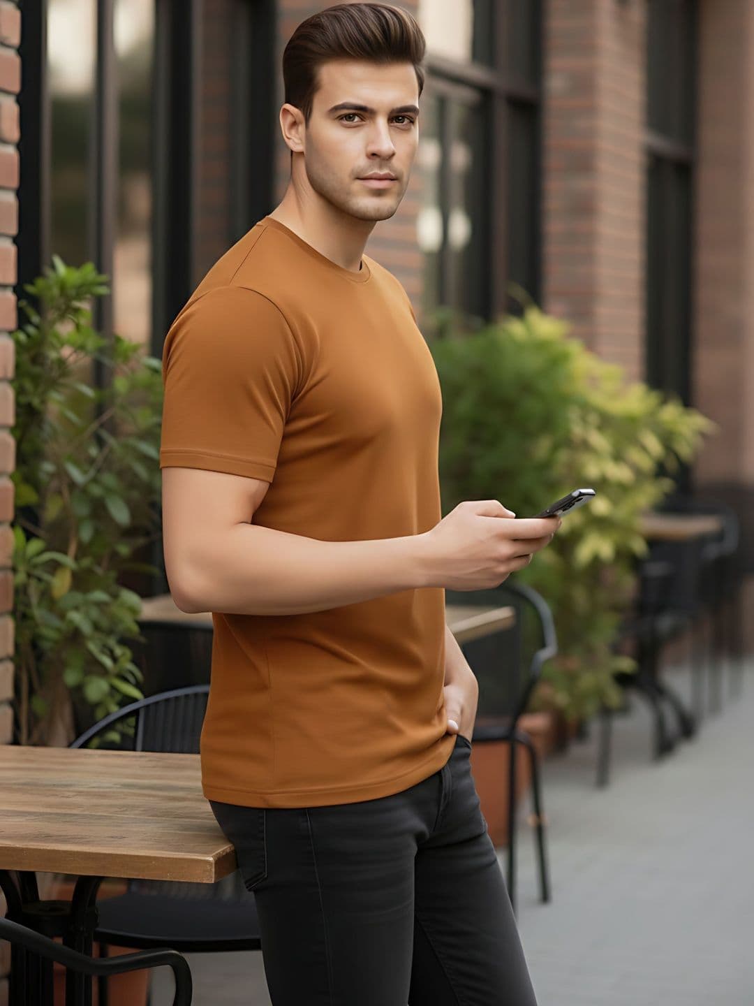 SYMBLANCE Men Typography Printed T-shirt - view 1