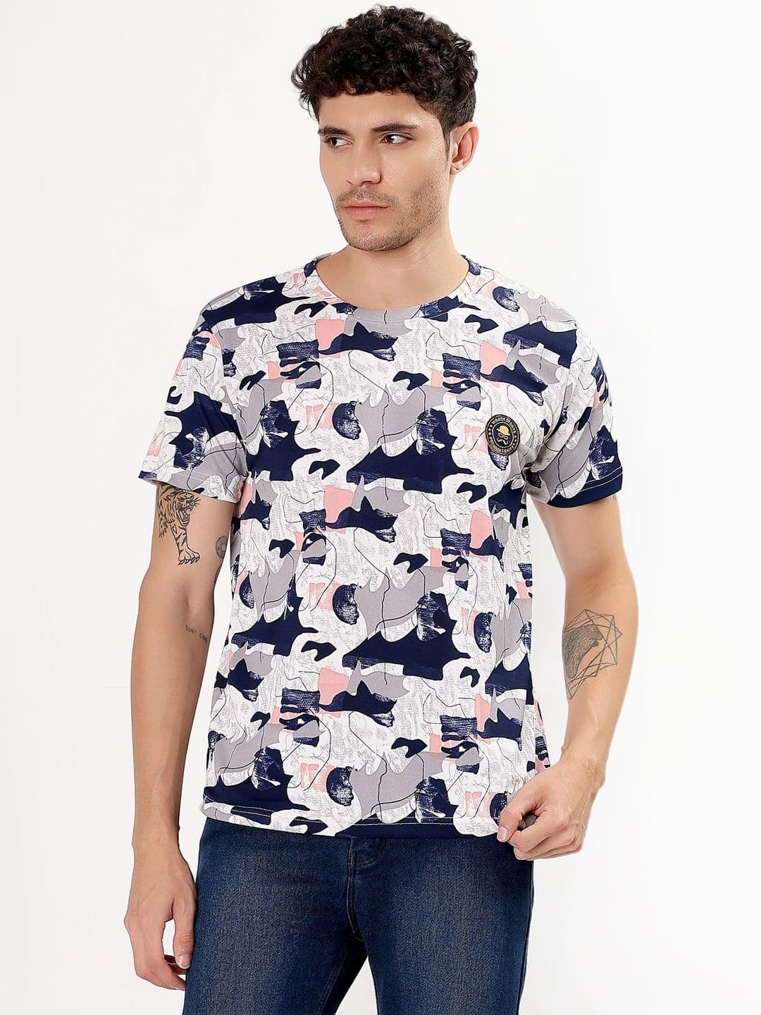 Wrath Men Printed Pockets T-shirt - view 1