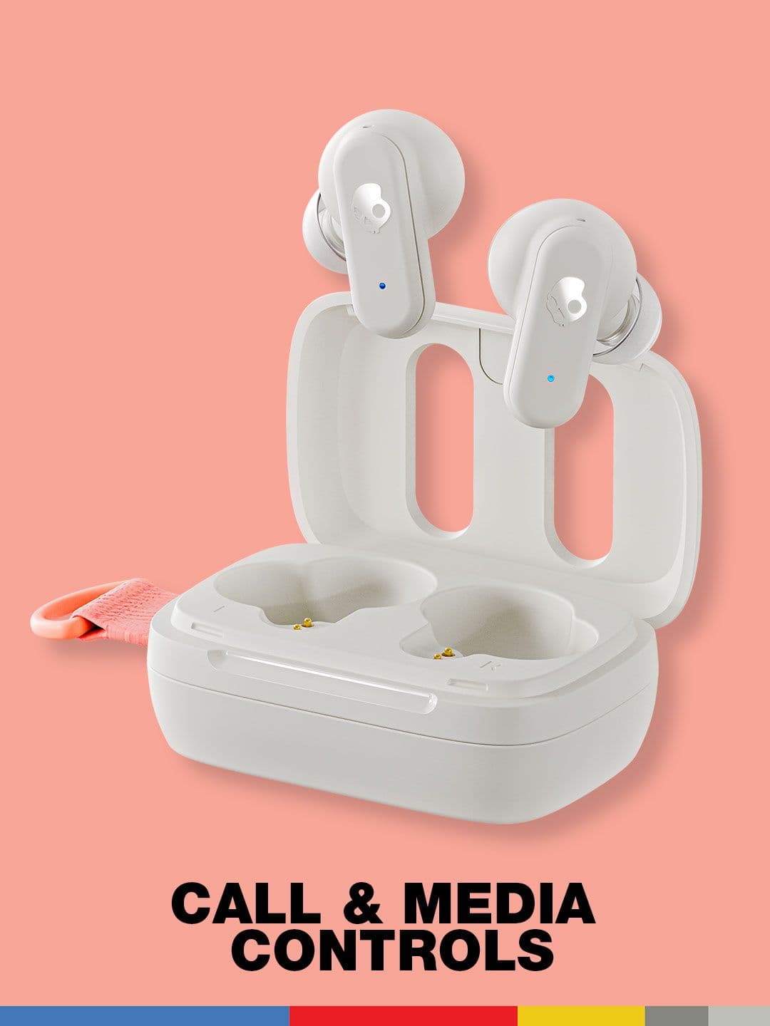 Skullcandy Dime 3 in-Ear Wireless Earbuds, Multipoint Pairing, 20 Hr Battery, Microphone - view 1