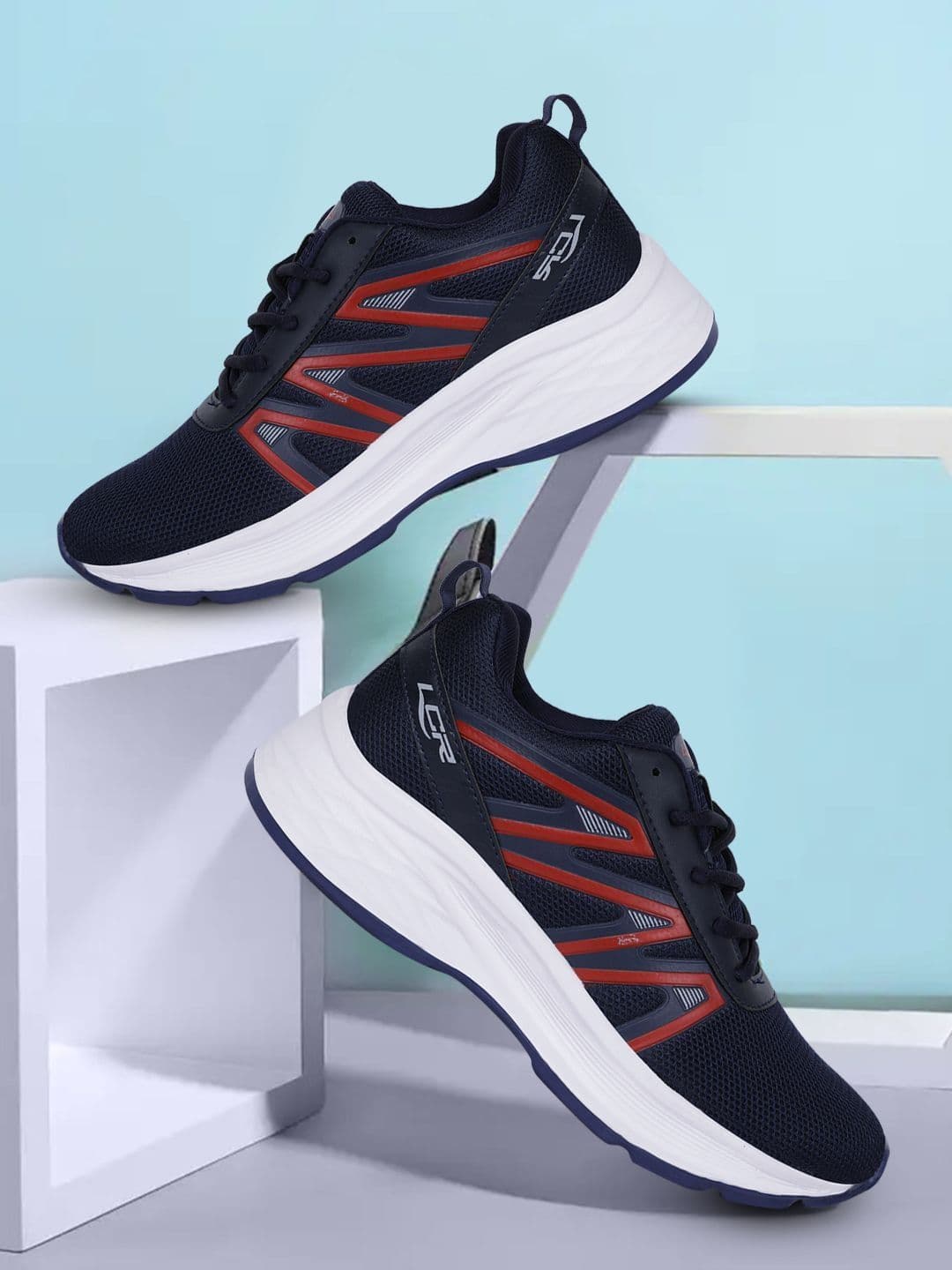 Lancer Men Mesh Running Non-Marking Shoes - view 1