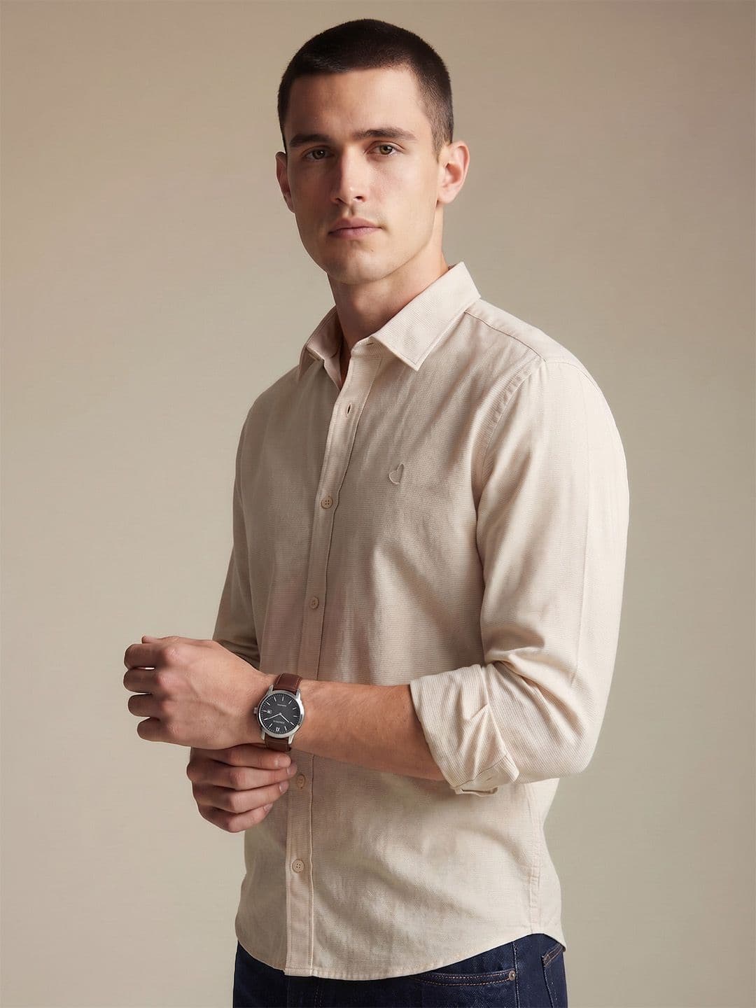 Being Human Pure Cotton Casual Shirt - view 1