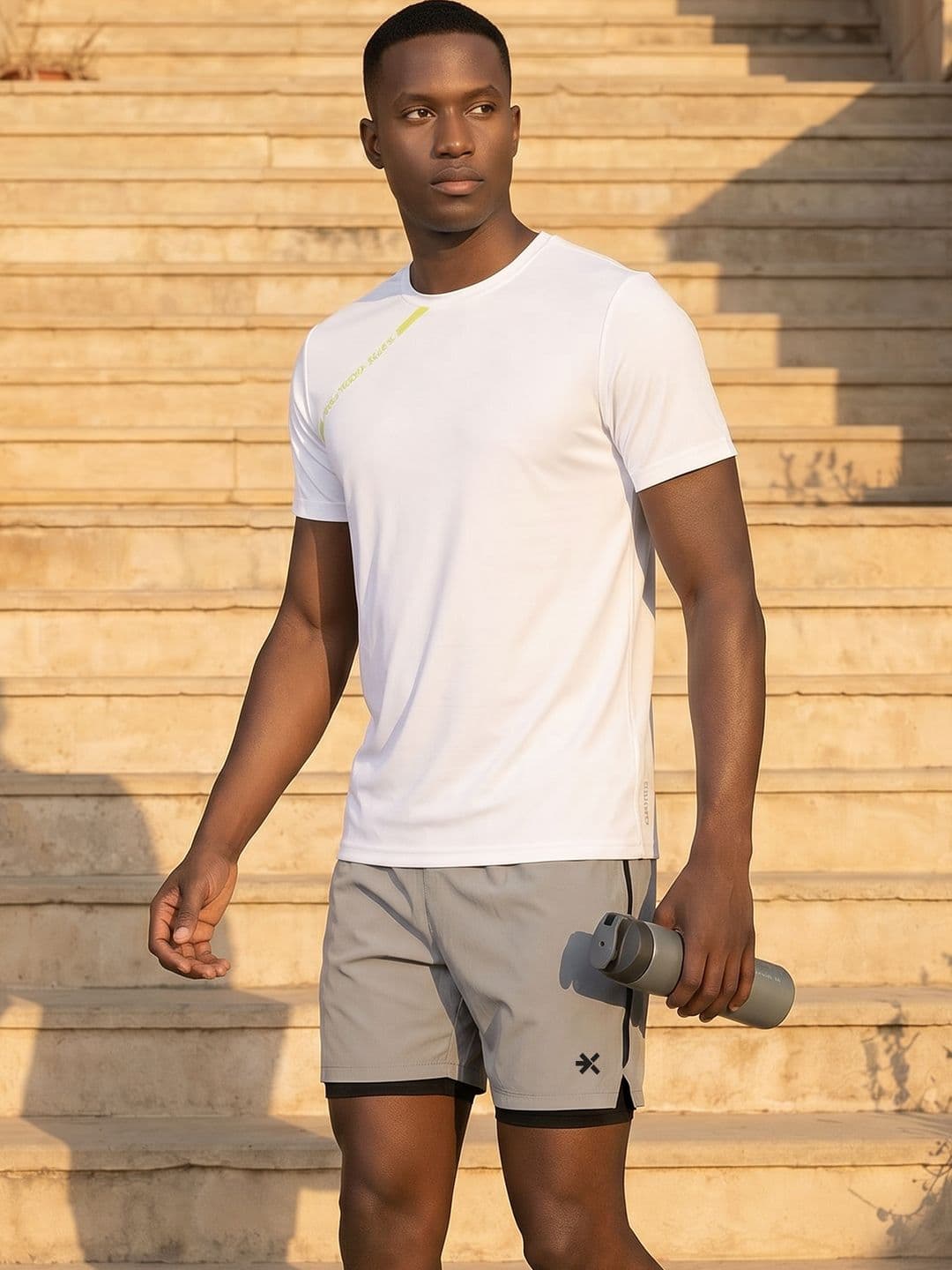 HRX by Hrithik Roshan Rapid-Dry Running T-shirt - view 1