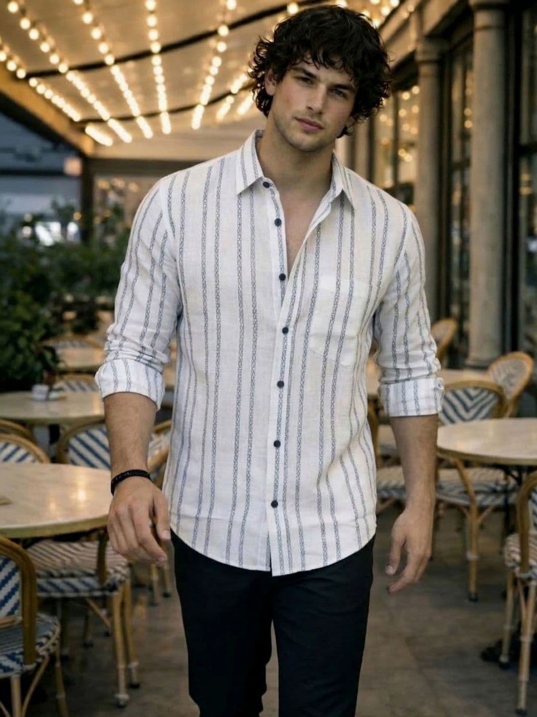 SZN Men Striped Casual Shirt - view 1