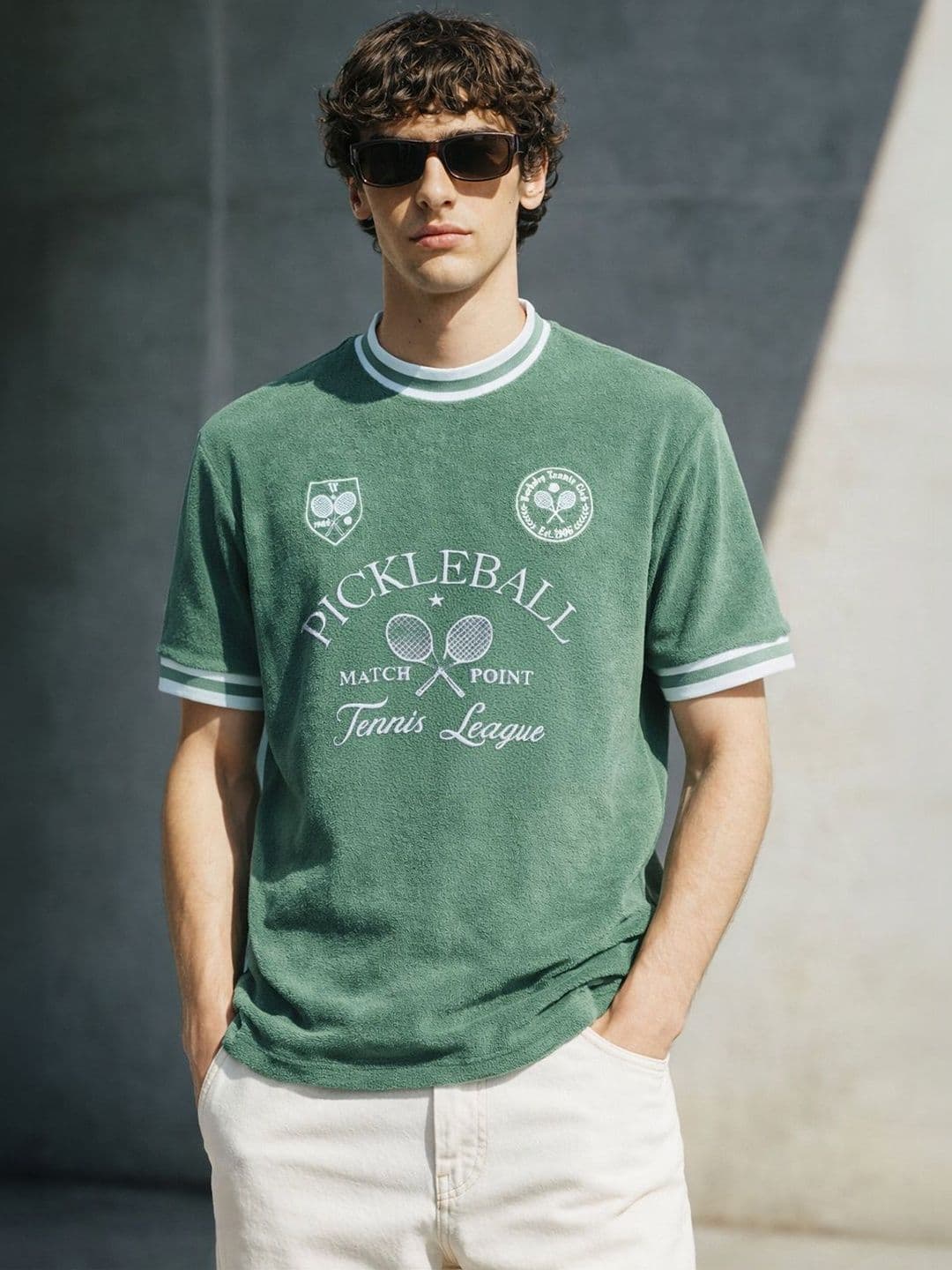 The Indian Garage Co Men Printed Boxy T-shirt - view 1