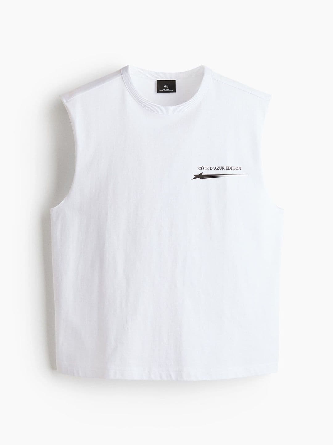 H&M Loose Fit Printed Vest Top - view 1