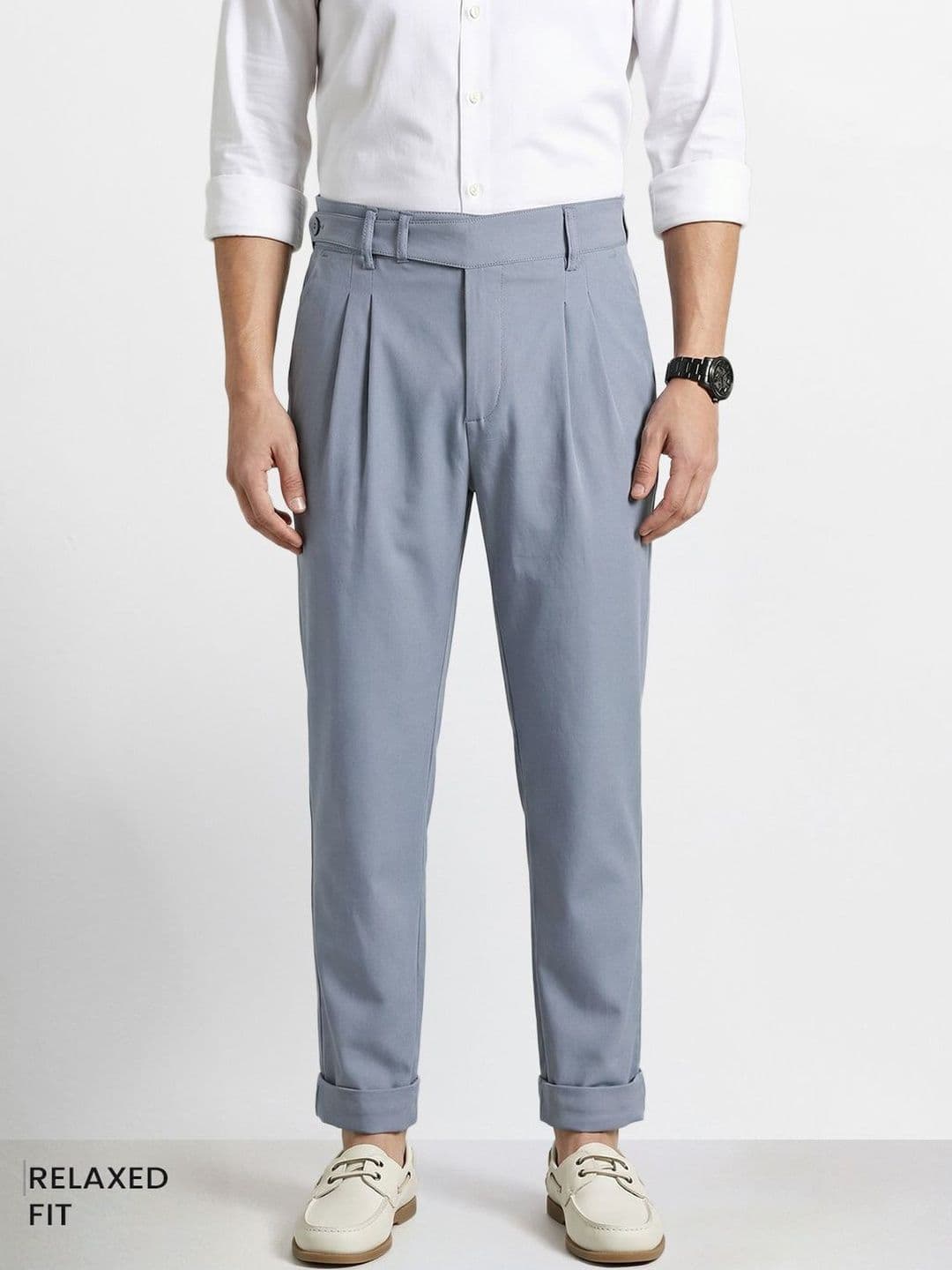 The Indian Garage Co Men Pleated Trousers - view 1