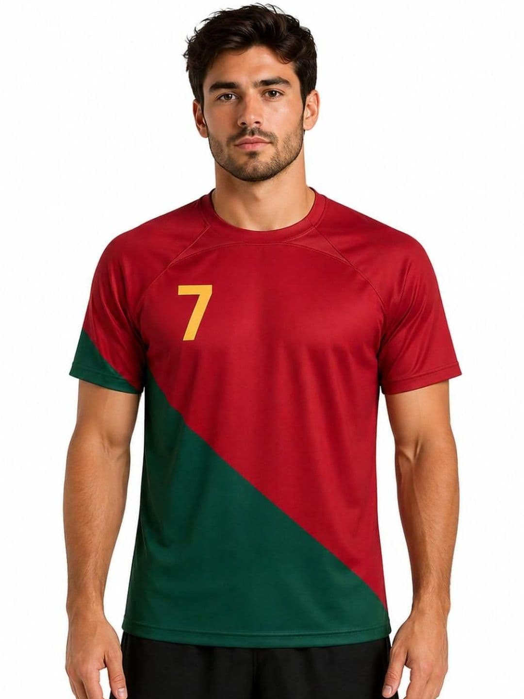 teky Men Colourblocked T-shirt - view 1