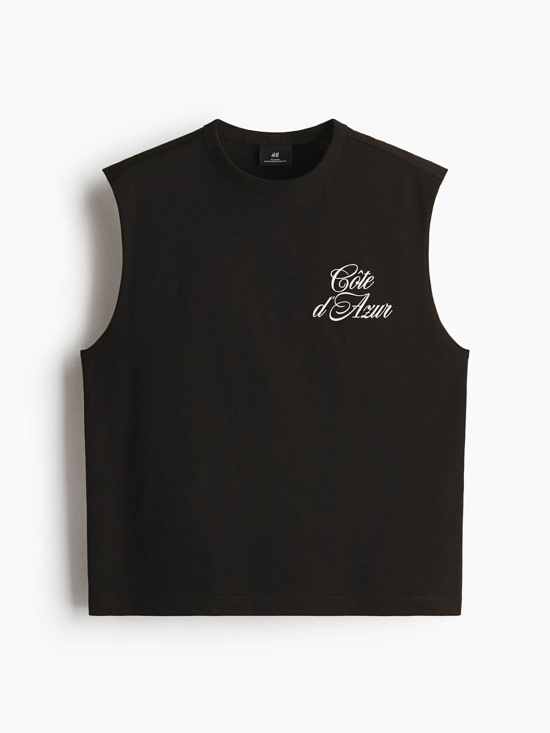 H&M Loose Fit Printed Vest Top - view 1