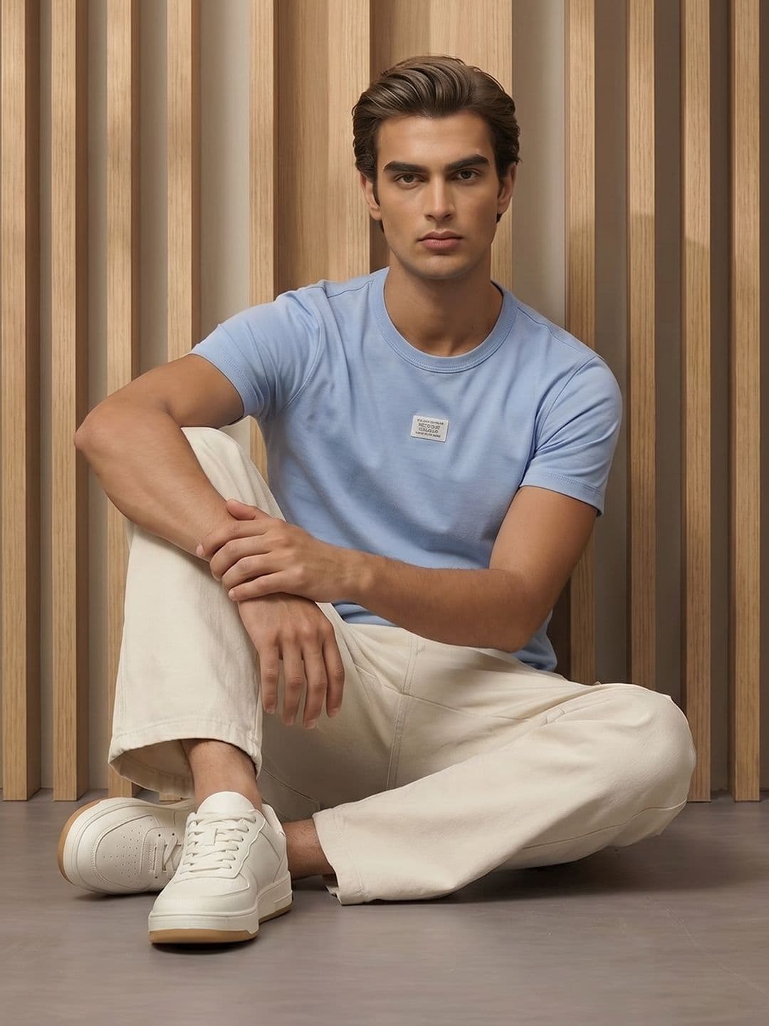 Mr Bowerbird Tailored Fit Pure Cotton T-shirt - view 1