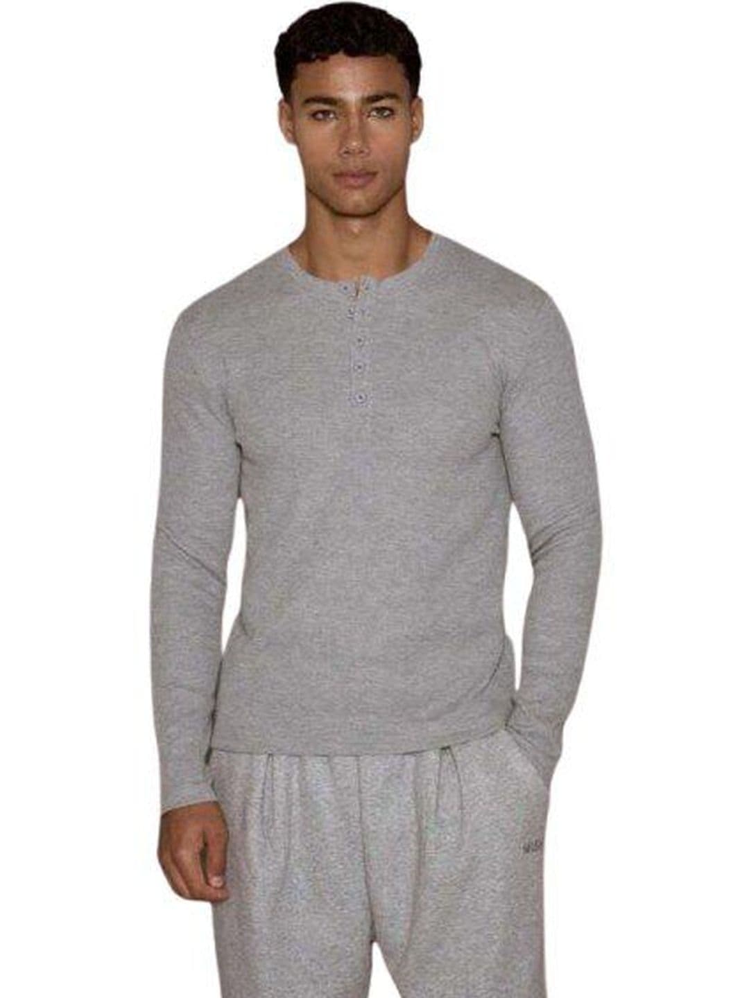 The Modern Soul Men Henley Neck T-shirt - view 1