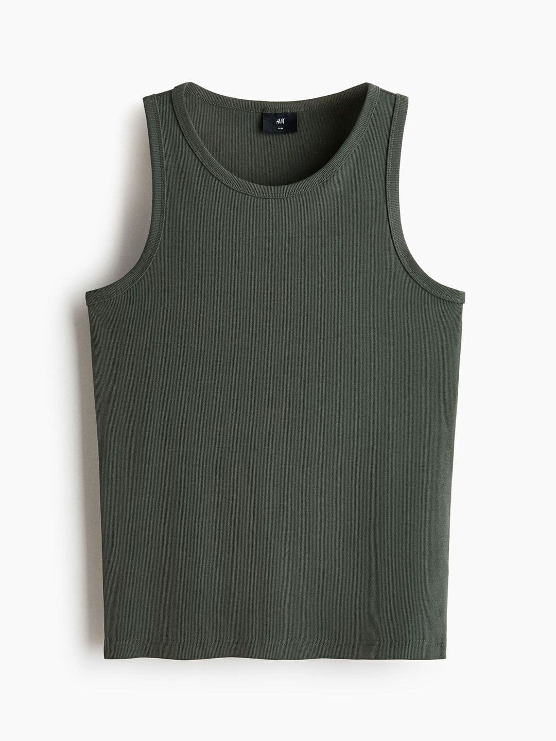 H&M Slim Fit Ribbed Vest Top - view 1