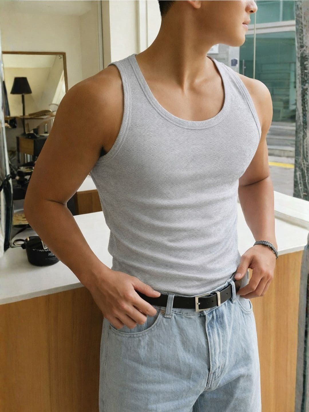 ROCKWELL Cotton Innerwear Vests - view 1