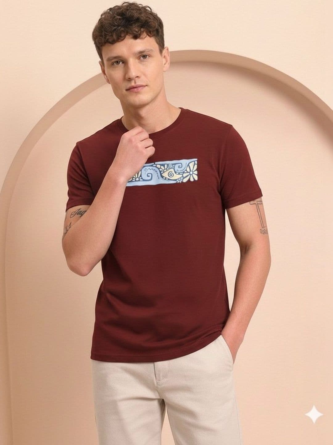 HERE&NOW Men Printed T-shirt - view 1