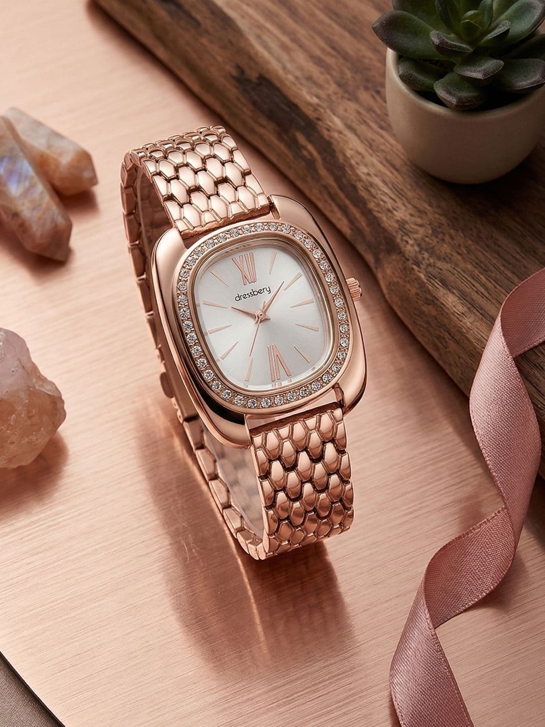 DressBerry Women Printed Dial & Straps Watch DB-SG25-4F - view 1