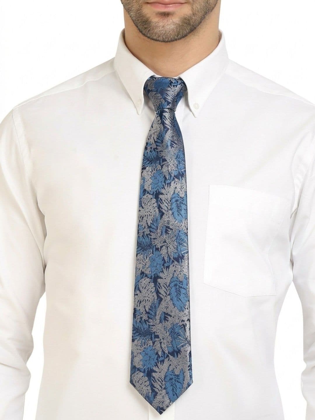 Hashburys Men Printed Broad Tie - view 1