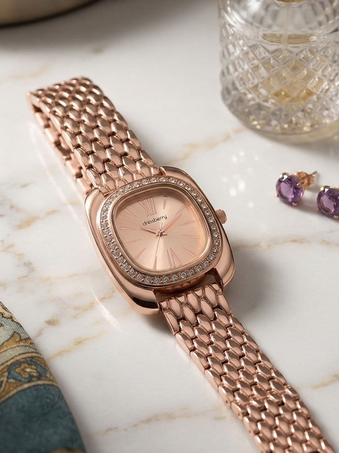DressBerry Women Printed Dial & Straps Watch DB-SG25-4B - view 1