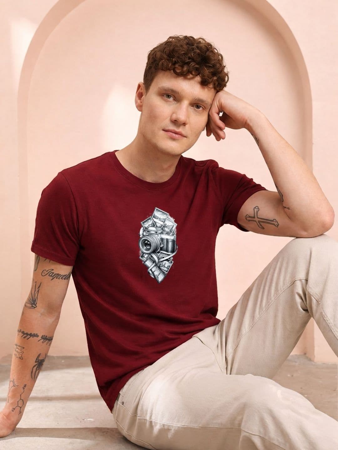 HERE&NOW Men Printed T-shirt - view 1
