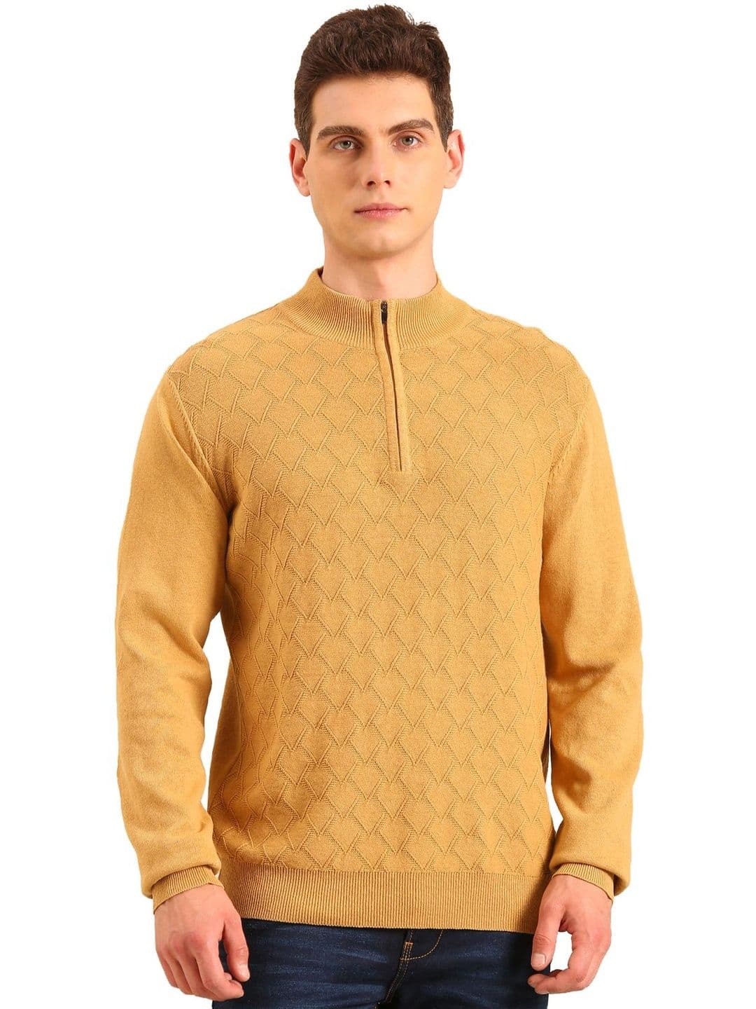 Linen Club Men Open Front Linen Jacket - view 1