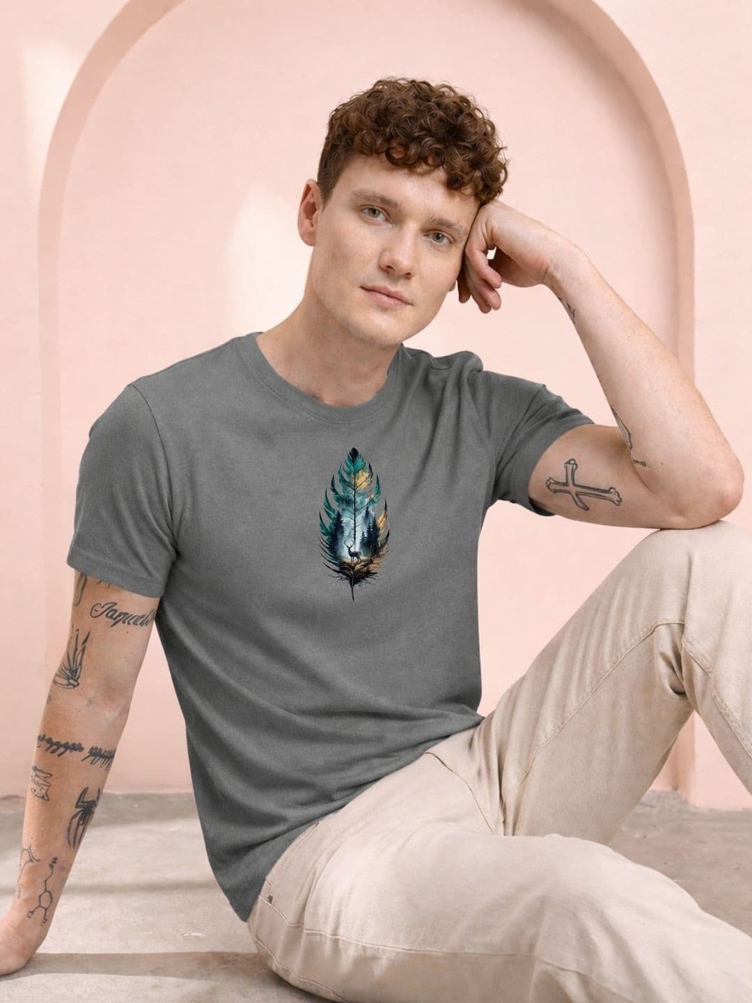 HERE&NOW Men Printed T-shirt - view 1