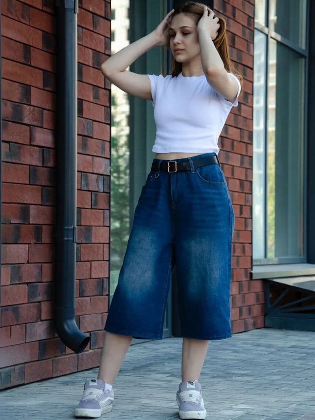 Aadvi Fashion Women High-Rise Shorts - view 1