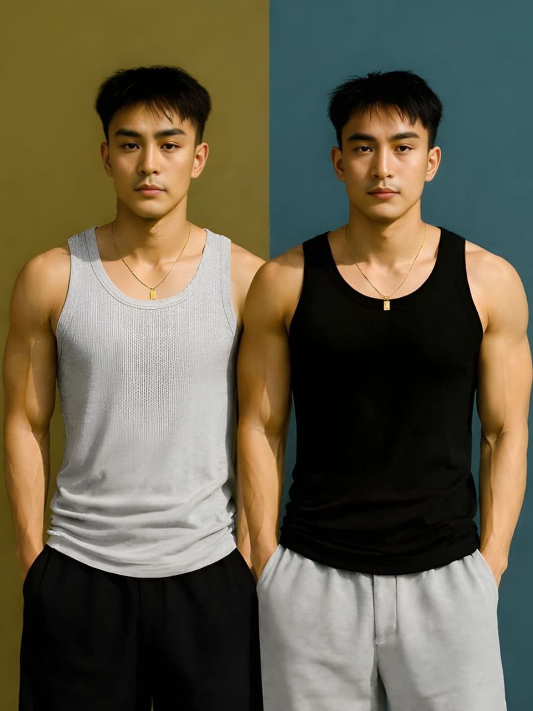 ROCKWELL Cotton Innerwear Vests - view 1