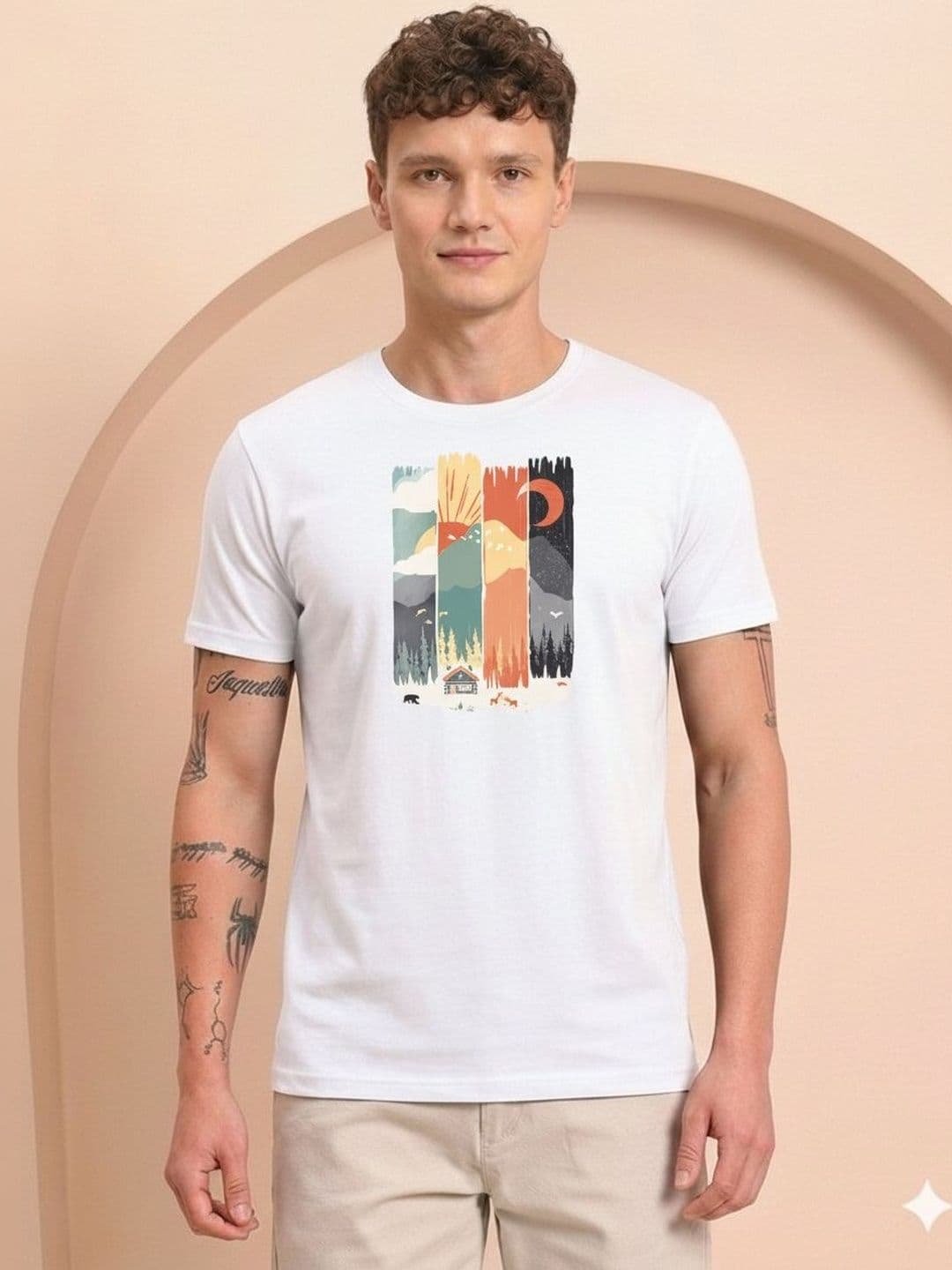 HERE&NOW Men Printed T-shirt - view 1