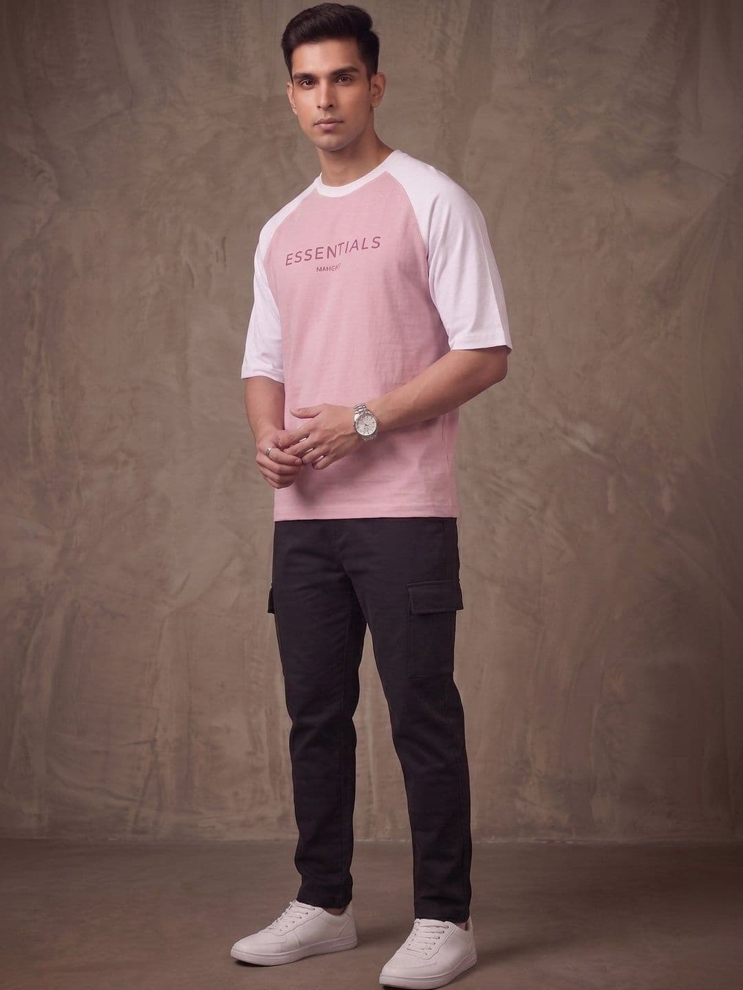 STARFOX Men Typography Colourblocked T-shirt - view 1