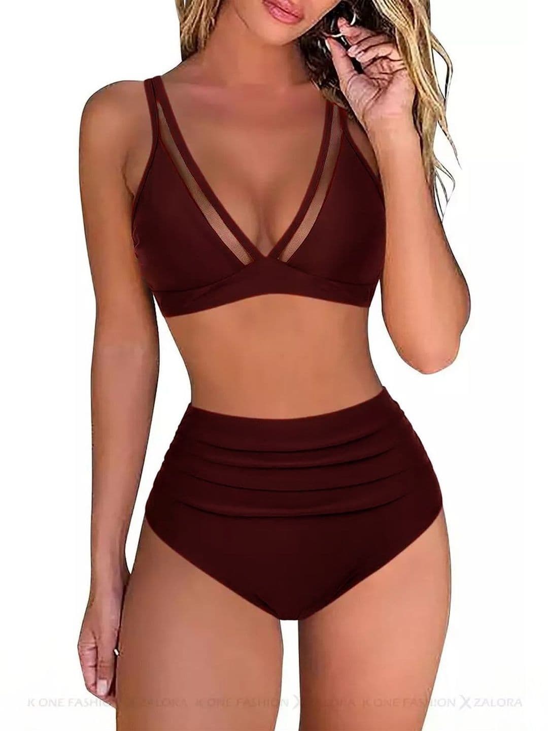 Vimart Enterprise V-Neck Swim Bikini Set - view 1