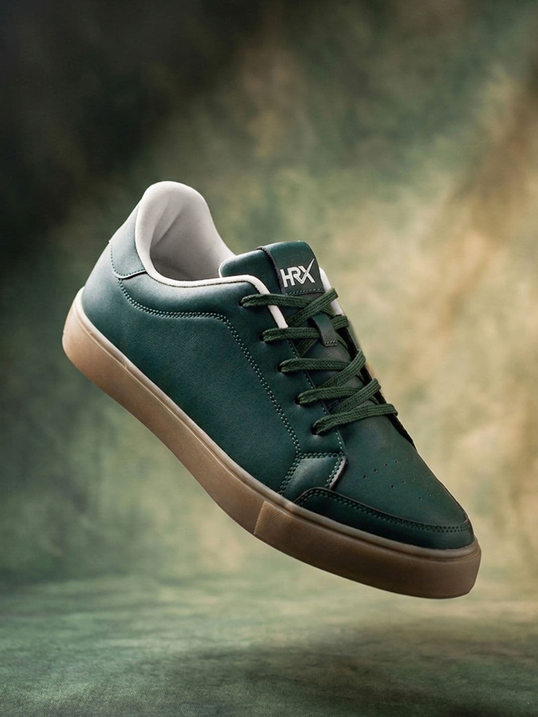 HRX by Hrithik Roshan Men Contrast Sole Lace-Up Sneakers - view 1