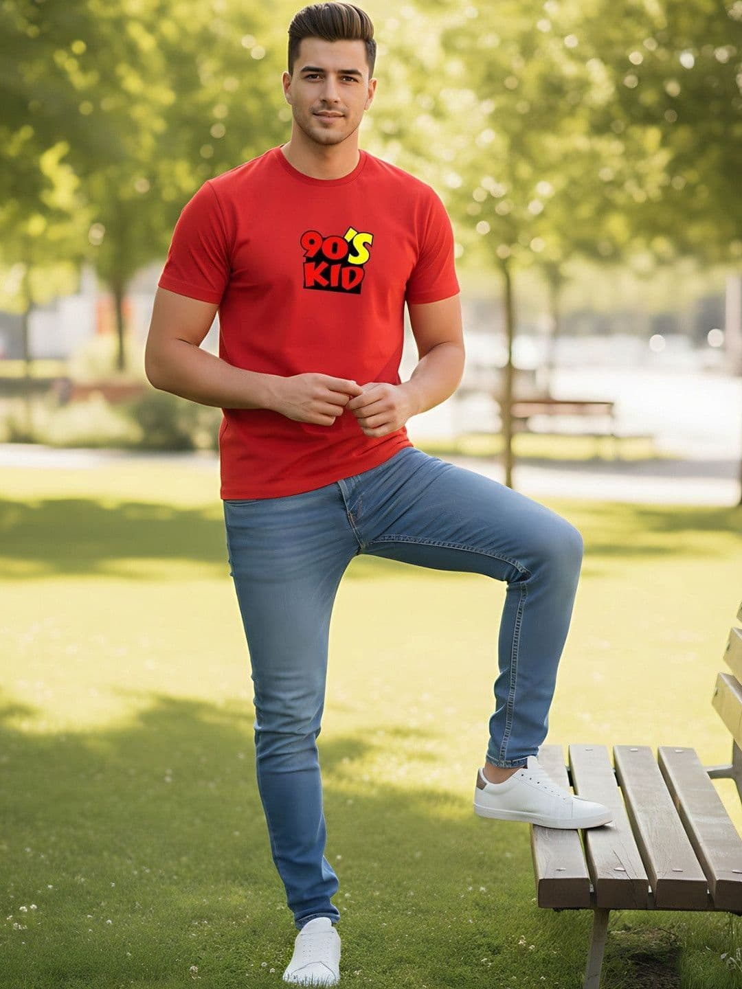 SYMBLANCE Men Printed T-shirt - view 1