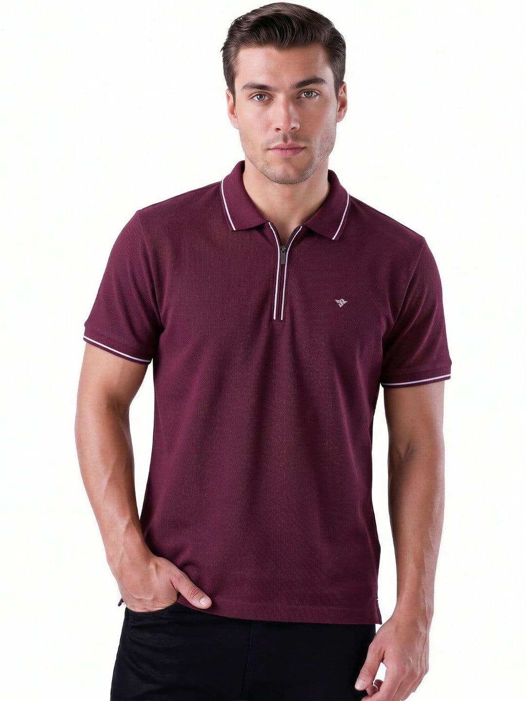 Status Quo Men Polo Collar T-shirt - view 1