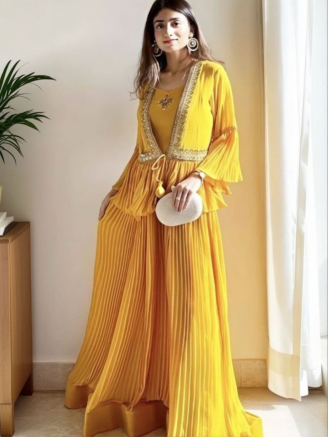 KRISHNAM TRENDS Unstitched Dress Material - view 1