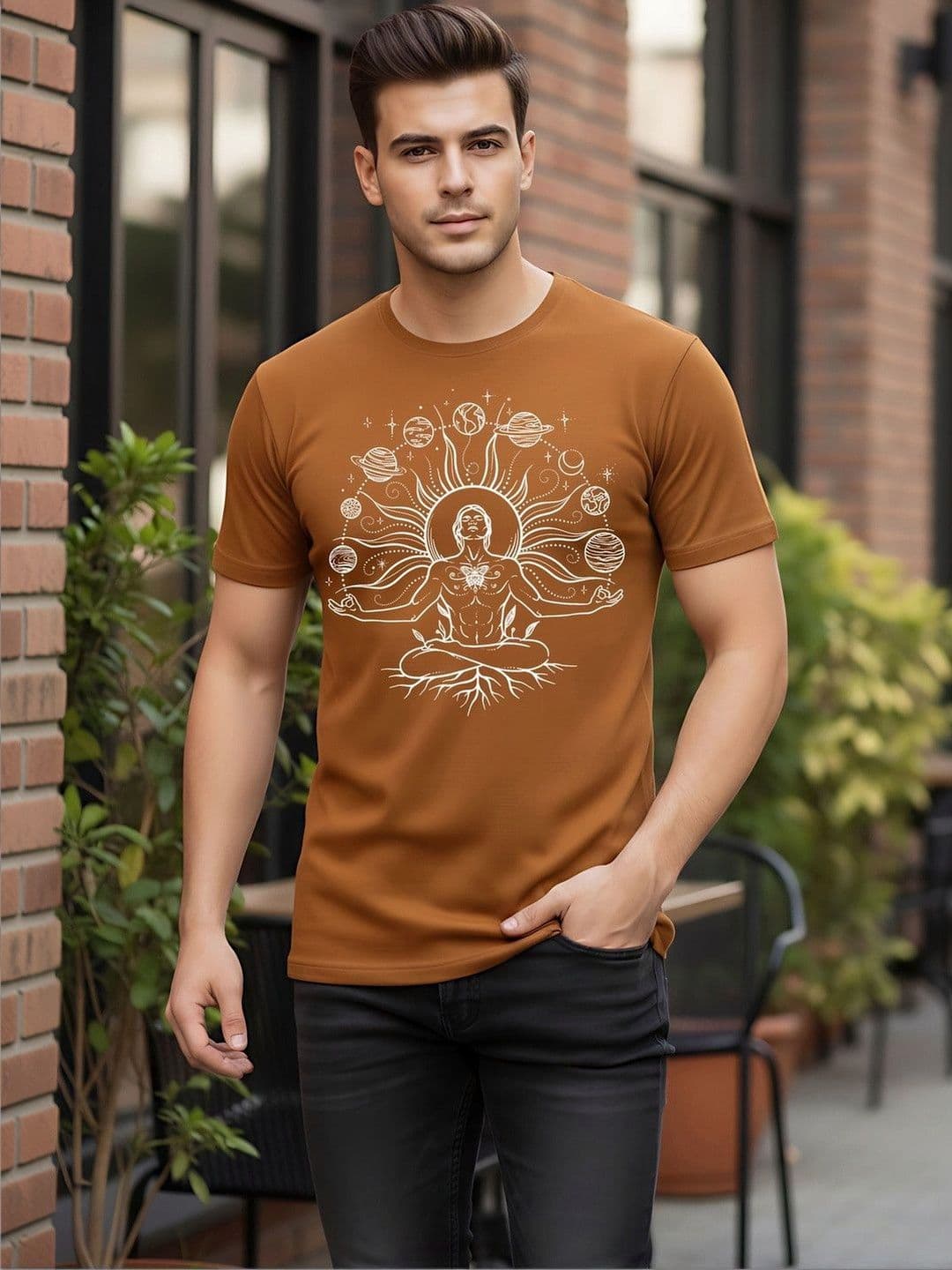 SYMBLANCE Men Printed T-shirt - view 1