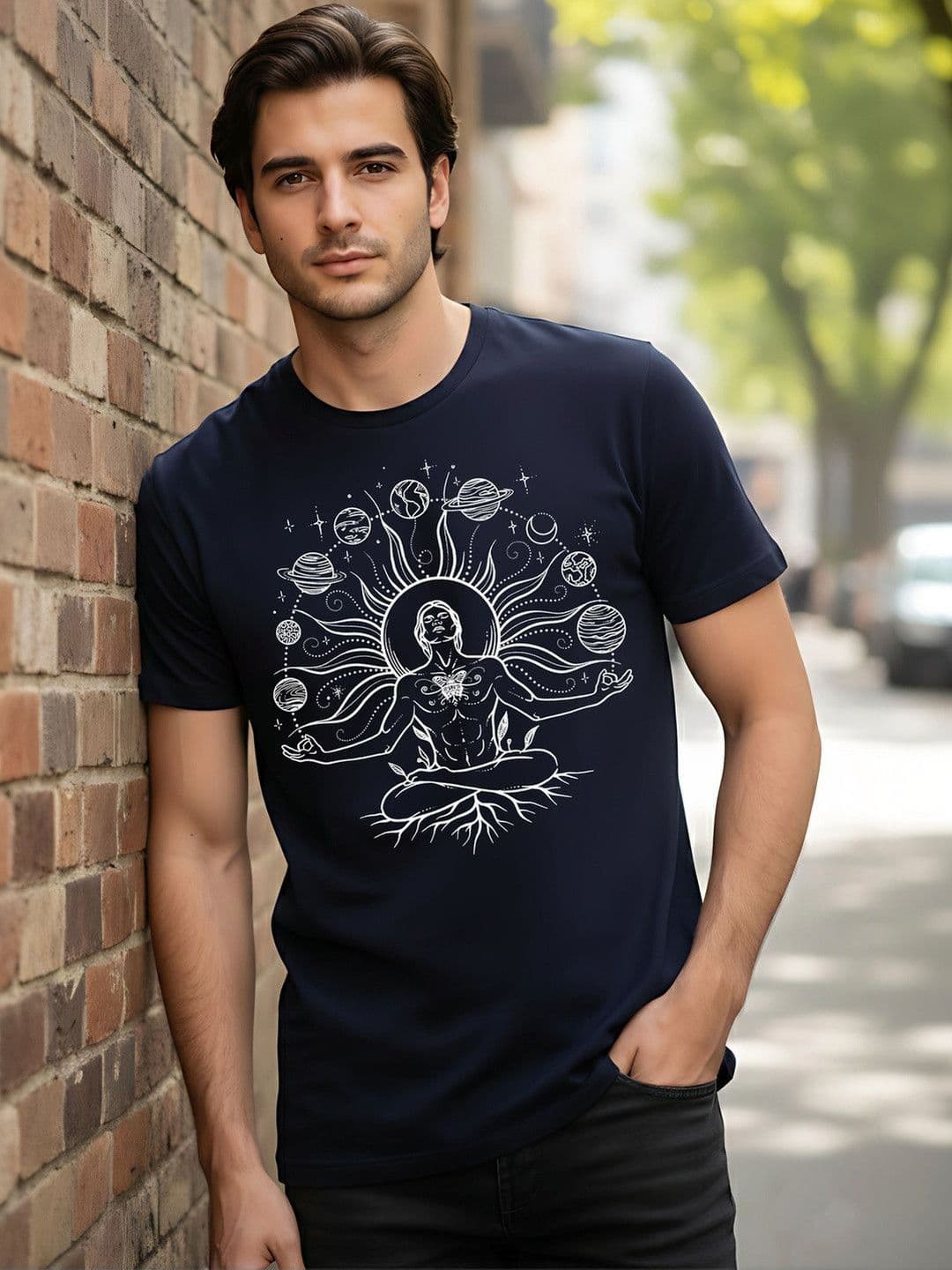 SYMBLANCE Men Printed T-shirt - view 1